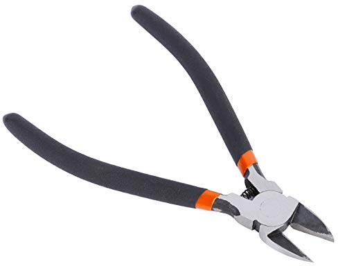 Drahtschneider, Seitenschneider, 6 Zoll Präzisionsdrahtschneider, Diagonale Schneidzange mit Feder zum Schneiden von Kabel, Gitarrensaiten, Floristikdraht und Schmuckherstellung