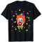 Konfetti Clown Fasching Karneval Kostüm T-Shirt