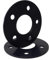 TRACER Spurverbreiterungen Distanzscheiben 10225W 3mm schwarz eloxiert - Lochkreis 100/5+112/5 - Mittenloch 57,1-2 Stück