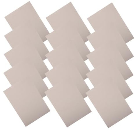 Operitacx 20 Blätter Malkarton Spanplatte Buchbrett aus Kraftpapier kinder bastelset basteln für kinder weißer Karton Werkzeug Fotografie-Kit malpapier selber machen Modell