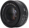 50-mm-F1.7-Objektiv, F-Mount-Kameraobjektiv, 50-mm-F1.7-Objektiv mit Großer Blende, Manuelles Festfokus-Kamera-Vollformat-Porträtobjektiv für Spiegellose DSLR-Kamera mit F-Mount