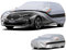 Holthly Autoabdeckung Passend für BMW 1er BMW 1 Series F20/F21/F52/F40/F70/E87/E82/E81/E87/E88(2004-2025) 10 Schichten Vollgarage Auto Abdeckplane 100% Wasserdicht Autoplane Outdoor Autogarage.