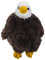 Toyvian Adler-Puppe Adler Plüschtier Plüschtiere Ausgestopfter Adler Für Adlerspielzeug Für Plüschadler Ausgestopfter Adler Plüsch Adler Puppe Vogel Plüsch Stoff