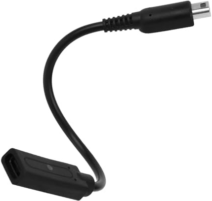 BTFO Dual Mode USB-C to 3DS/2DS/DSi Charger Cable, Fast Charging Adapter for 3DS/2DS/DSi Gaming Console Accessories(Black)