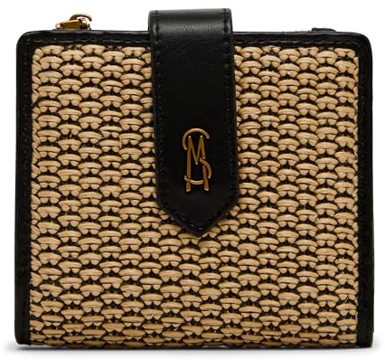 Steve Madden, Schwarz/Natur, Einheitsgröße, Steve Madden Bjem-s Bast Bifold Cardcase