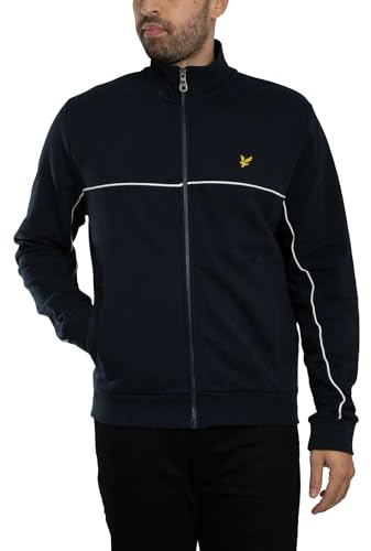 Lyle and Scott Piped Full Zip Hoodie Herren Sweatjacke