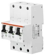 ABB S751/3DR-E25 SLS-Schalter 25A 3-polig – selektiver Haupt-Sicherungsautomat E-Charakteristik 25kA für Hutschiene S750DR-Serie 2CDH781001R2252