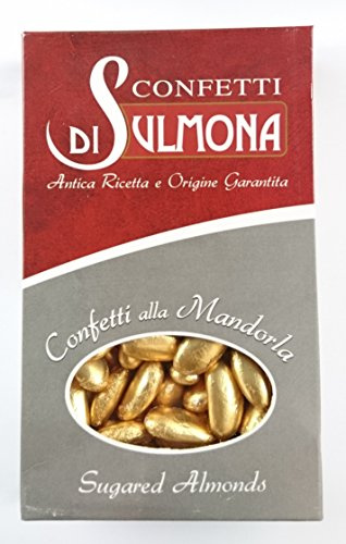 Confetti di Sulmona Nozze d'Oro Confetti con Mandorla Oro - 1000 gr