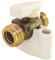 SOMATHERM FOR YOU, Robinet d'arrêt à obturateur automatique pour gaz naturel - Raccord Male Male 15/21-1/4 de tour - Sécurité renforcée en cas de fuite - Pression max 37 mbars