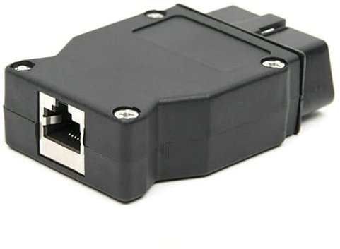 Attacco per connettore Enet OBD RJ45, da Coding-Ethernet OBD2 a 16 pin, per auto