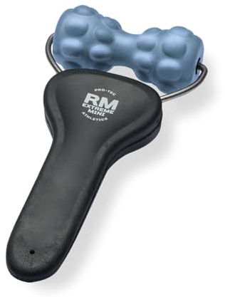 Pro-Tec Athletics RM Extreme Contoured Roller, Portable Roller, Deep Tissue Massage, Muscle Relief, Hamstring, Quadriceps, Calf, Multi-Directional, Enhance Performance, Adult, Easy to Use,Working Out