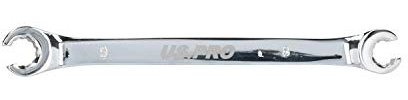 AB Tools 8 + 9mm Combination Flare Nut Spanner Wrench 140mm Chrome Vanadium Steel