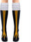 Lustige Socken mit Hühnerfüßen, kniehoch, Truthahn-Socken, lustige Geschenke, gelb, Large