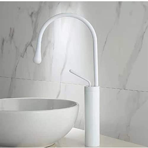 YHSGY Robinet De Lavabo À Levier Unique 360 ​​Rotation Bec Mélangeur En Laiton Pour Cuisine Ou Salle De Bain Lavabo Évier Mélangeur