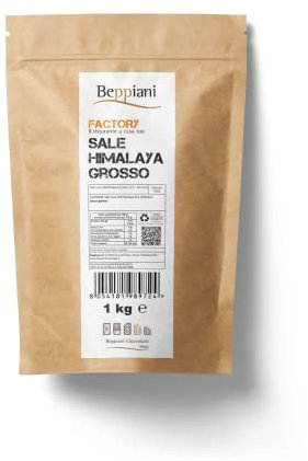 Sale Rosa Himalaya Grosso Beppiani, Naturale al 100% e Privo di Impurità, Ricchissimo di Minerali, Perfetto per Esaltare il Gusto degli Alimenti e Ottimo Alleato della Salute (1Kg)