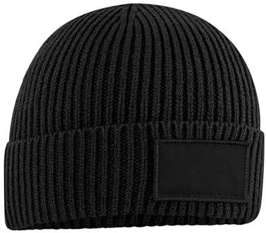 Beechfield® B442R Fashion Patch Beanie