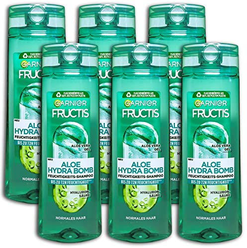 6 er Pack Fructis Shampoo Aloe Hydra Bomb 6 x 300 ml