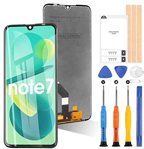 ARSSLY Pantalla LCD para Xiaomi Redmi Note 7/Redmi Note 7 Pro 6,3 Reemplazo Pantalla Digitizer Touch Screen Replacement Assembly con Kit de reparación, Negro