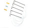 Modelleisenbahn Lichter, 5x Modelleisenbahn Lichter Gitter Mastlicht 6060 Spur H0 Bausatz Plattformleuchte LED Modelleisenbahn Licht