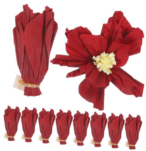 TEHAUX Papierblumen Dekorationen Für Party Blumen Faux Blumen Bulk Künstliche Strauß Handwerk Liefert