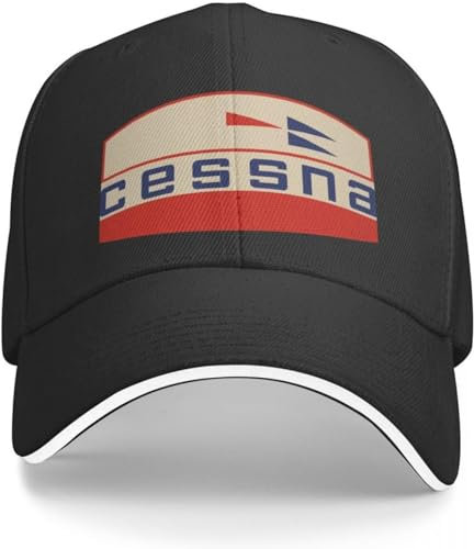 Baseballkappe Hip Hop Sonnenhut Cessna Aviation AeronauticsCap Baseballkappe Ballkappe Sportkappen Strandhut Männer Golfbekleidung Damen