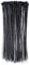 Black Cable Ties, 350mm x 3.6mm, Pack of 100, 14 Premium Nylon Zip Ties, Multi-Purpose Plastic Tie Wraps, Secure Self-Locking Mechanism, for Home, Garden, Office and DIY