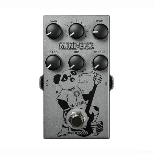 Gitarren-Effekt-Mastery für MVAVE's professionelles Distortion-Pedal mit mehreren Tönen und präzisen EQ-Steuerungsoptionen