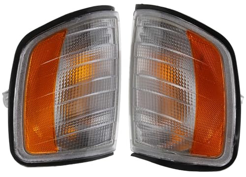 Joskeijky Auto Eck Leuchte Front Blinker Kontroll Leuchte für E Class W124-1996 1248261243 1248261143