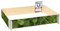 Garronda Cadre Potager en Bois imprimé 120x80x20 cm – Bac de Jardin pour Plantes, Fleurs, Fruits et légumes, Caisse de Rangement en Bois avec Motif décoratif GD-0075 (Feuilles de Plantes, 1 pcs)
