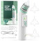 YSWOVUO Nasensauger Baby Elektrisch mit 5 Saugstufen, Elektrischer Nasensauger Baby Staubsauger mit Display, Usb-Aufladbar mit 3 Silikondüsen und Pinzette, Musikfunktion und Farblichtern, Grün