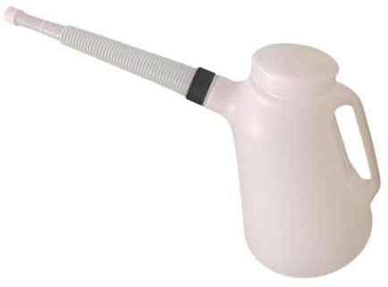 LeeQinersw Pichet d' avec Bec Long 5 L pour Garage, Noir