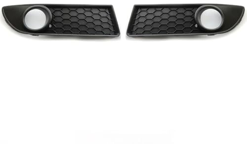 Front Kühlergrill Für VW Für Polo MK4 9N3 2005-2009 Facelift 6Q0 853 677 B Nebelscheinwerfer Lampenabdeckung Stoßstangengrill Vorderer Unterer Stoßfänger Mittelgrill Facelift Grill(1Pair Grilles)