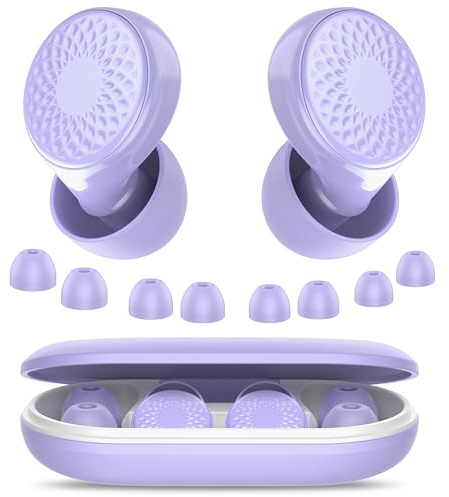 2025 Neu Ohrstöpsel zum Schlafen, 45dB Noise Cancelling Ohrstöpsel, 0 Druckgefühl, Weich und Wiederverwendbar Gehörschutz Schlafen earplugs, Gut zum Schlafen, Reisen, Konzentration, Konzerte