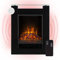 Klarstein Cheminée Electrique d'Intérieur, Chauffage Electrique de 1800W, Fausse Cheminée Decorative avec Effet Flamme en LED, Télécommande Inclus, Programmable, Minuterie, Thermostat Réglable