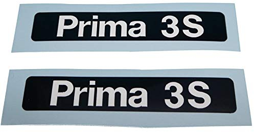 Hercules Prima 3S, Ersatzteil Sticker/Trittbrett, Motorverkleidung, Schriftzug. Zum Restaurieren von Lack & Verkleidung. Motorrad Emblem Alternative