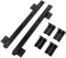 BESPORTBLE Keyboard Track Drawer Slide Metal Drawer Rail Ball Bearing Runners Under Desk Computer Slides Fixing