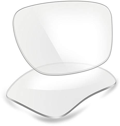 ThunderClap Verres antibuée de remplacement pour lunettes de soleil Oakley Sliver XL OO9341 - Blanc -