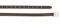 NORTON CLUB „Rexine Evol Steigbügelriemen, 137 cm lang, 25 mm breit, braun