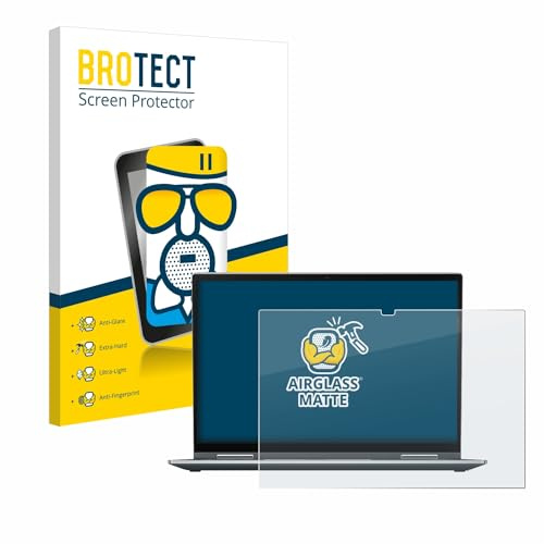 BROTECT Schutzglas für Lenovo ThinkPad X1 Yoga | (6. Gen.) Entspiegelnder Displayschutz Made in Germany Schutzfolie Matt Kratzfest 9H Anti-Fingerprint Einfache Montage