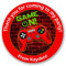 24 x Personalised Gaming Birthday Stickers for Party Thank You Sweet Cone Bags Video Games Party Bus - (D1 - Red)