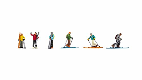 15823 Skitourengeher (6 Figuren)
