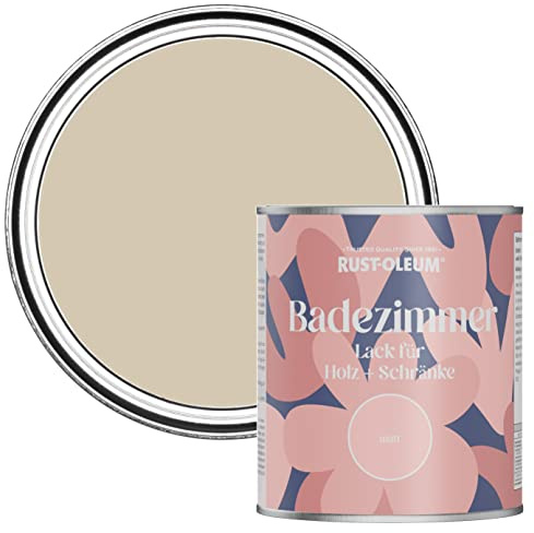 Rust-Oleum Light Brown Moisture Resistant Bathroom Wood and Cabinet Paint in Matt Finish - BUTTERSCOTCH 750ML