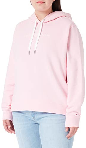 Tommy Hilfiger Femme Sweat À Capuche Femme, Rose (Pastel Pink), 46