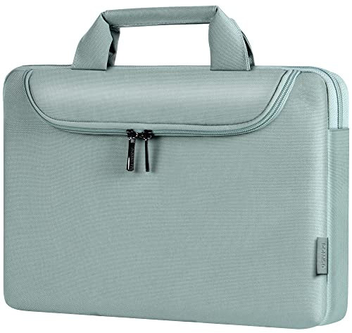 DOMISO 17 Pouces Imperméable Housse de Protection Ordinateur Portable Sacoche Pochette pour 17-17.3 Notebook / 17.3 HP Pavilion 17 Envy 17 / Dell/Lenovo/Acer/MSI/ASUS, Vert Menthe