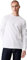 Calvin Klein Jeans Badge Waffle LS TEE L/S Knit Tops Men's, White (Bright White), 3XL