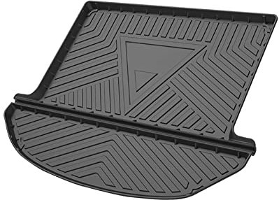MAATEE Alfombrillas para Maletero Coche Goma, para Hyundai Santa Fe 7-Seat 2013-2015 2016 2017 2018,Protector Maletero Coche,Alfombra Maletero Antideslizante Impermeable Antisucia,Bandeja Accesorios