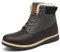 Mishansha Stivali da Neve Donna Inverno Scarpe Pelliccia Uomo Caldi Scarponcini Trekking Imbottiti Impermeabili Marrone 44