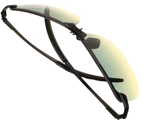 PACKOVE Nachtsichtbrille Sonnenbrille night vision glasses Nachtfahrbrille entspiegelte Brille Autofahrerbrille mit Nachtsicht für Männer Nachtbrille zum Autofahren Tag-und Nacht Gläser