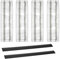 NIYATA 6Pcs Lingettes Microfibre pour Karcher WV1, Chiffons en Microfibre pour Nettoyeur de vitres pour Karcher,avec 250mm Lames de Nettoyage de Fenêtre pour Karcher WV1