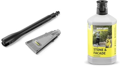 Kärcher Hochdruckreiniger-Strahlrohr eco!Booster 145, 50% höhere Reinigungsleistung & Stein- und Fassadenreiniger 3-in-1 (1 l)